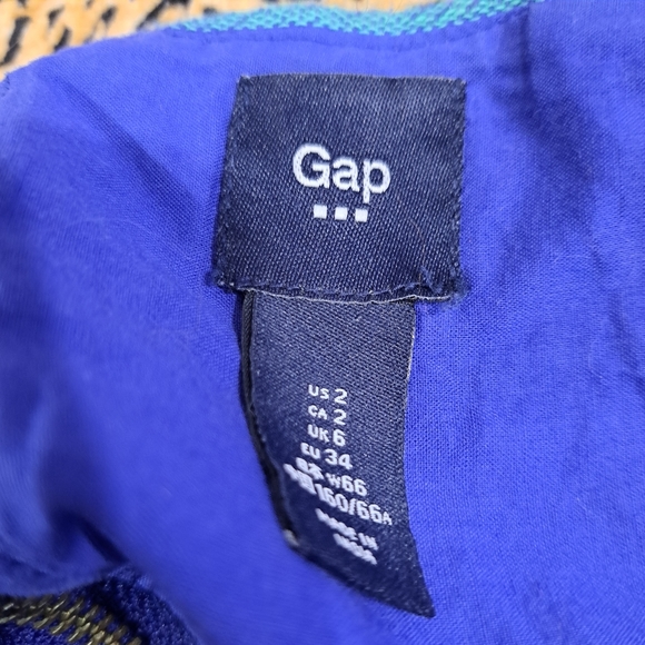 🌈GAP STRIPED COTTON MINI SKIRT-2 - Picture 4 of 6